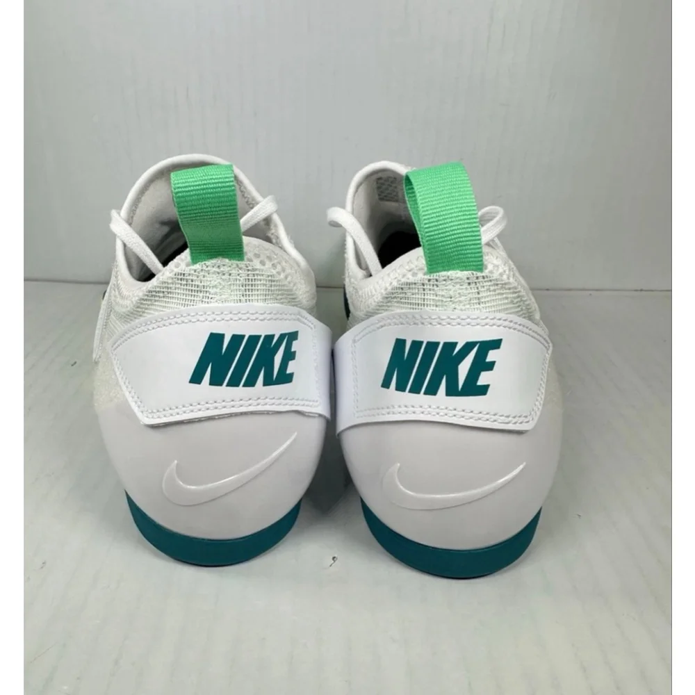 Nike Pole Vault Elite Spruce FZ9649-100 Track Cleats size 10.5 with spikes